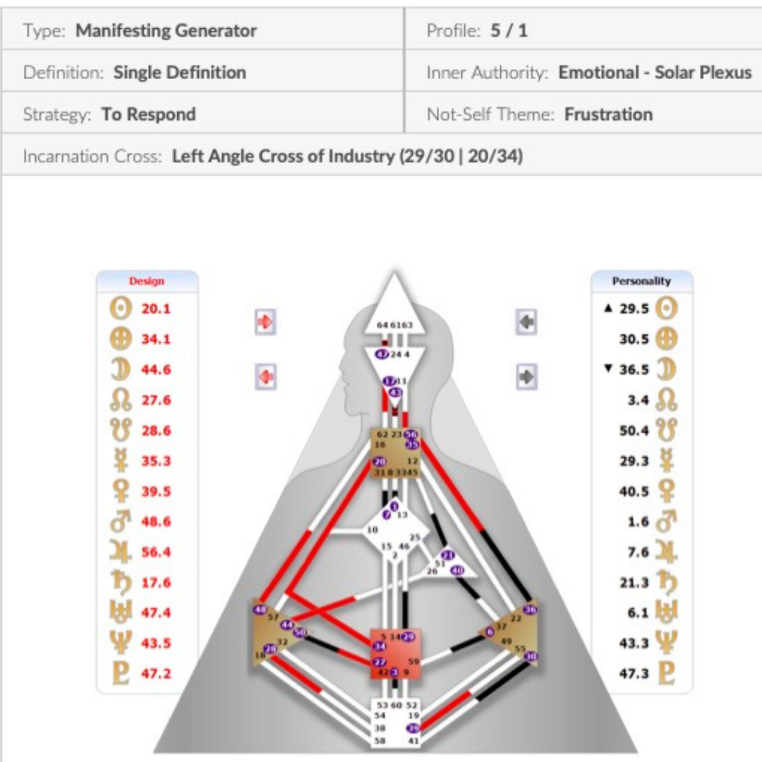 Human Design Chart