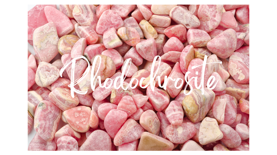 Soft pink swirls of love and healing - Rhodochrosi
